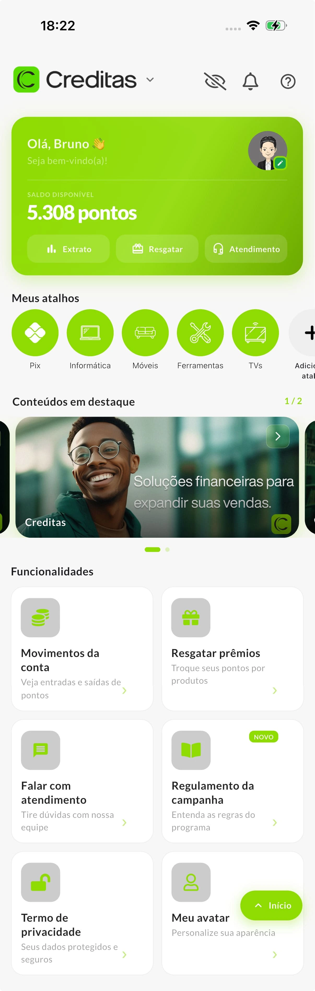 Creditas - Incentivo Creditas