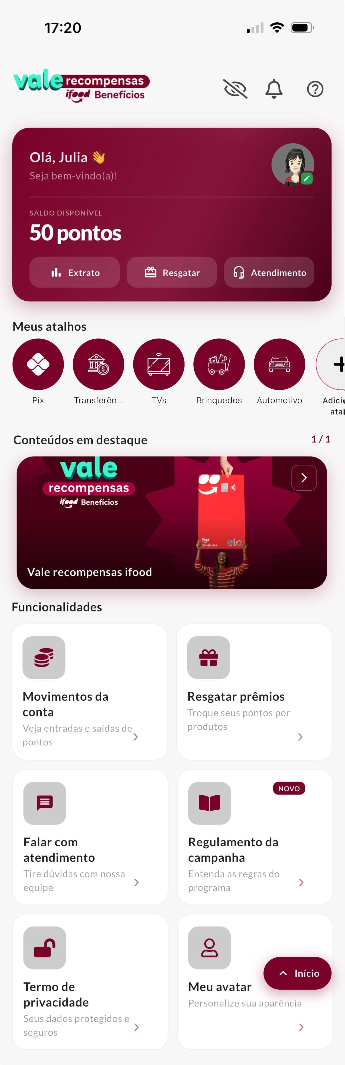 iFood Vale Recompensas